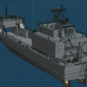陸上自衛隊　小型輸送艦　修正版 缩略图 14
