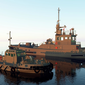 海上自衛隊　曳舟　現行版2種