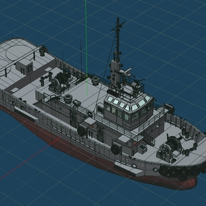 海上自衛隊　曳舟　退役版2種 缩略图 7