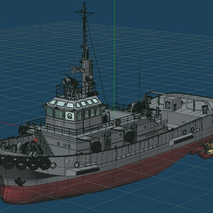 海上自衛隊　曳舟　退役版2種 缩略图 5