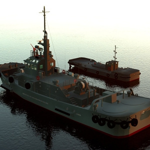 海上自衛隊　曳舟　退役版2種 缩略图 4