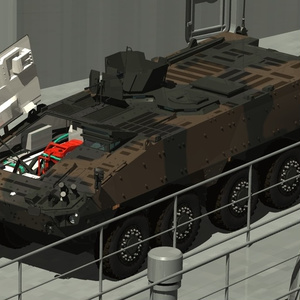 陸上自衛隊　パトリアAMV XP