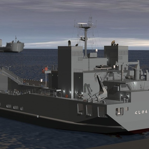 海上自衛隊　ようこう型　中型輸送艦 缩略图 2