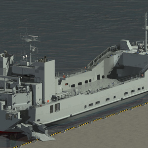 海上自衛隊　ようこう型　中型輸送艦