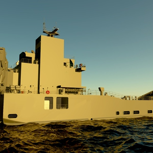海上自衛隊　ようこう型　中型輸送艦 缩略图 3