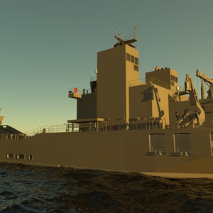 海上自衛隊　ようこう型　中型輸送艦 缩略图 5