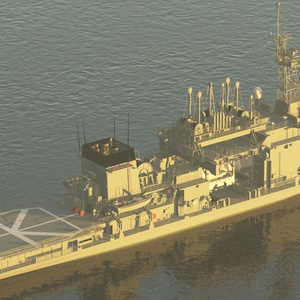 海自　潜水艦救難母艦 ASR403 ちはや
