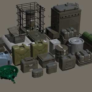 陸上自衛隊　装備セット1