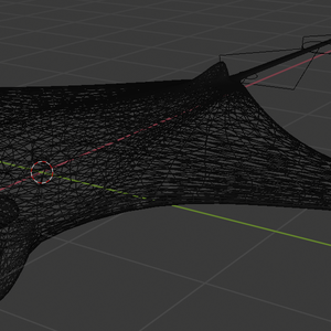 3Dモデル　オニイトマキエイ Dynamic bone組み込み済み