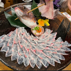鯛のおつくり（リアルスキャン3Dモデル 料理）