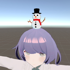 ゆきだるま【VRChat使用想定】
