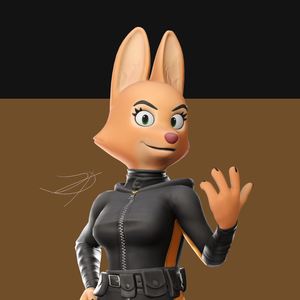 Diane Foxington NSFW vrchat avatar