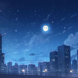 街、星空、夜空の背景素材１～１２