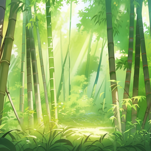 竹林の背景素材ver.2、１～１０