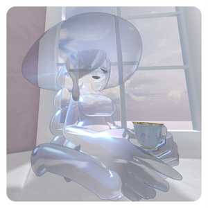 オリジナル3Dモデル【スライムのホルマリンちゃん】 缩略图 6