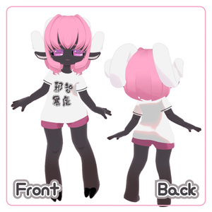 オリジナル3Dモデル【羊もどきのドリーちゃん】 缩略图 4