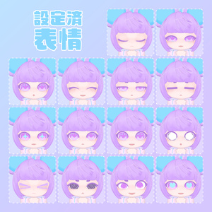 オリジナル3Dモデル【ネズミのマユハナちゃん】 缩略图 3
