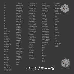 オリジナル3Dモデル「クロシー」Ver1.0.4 缩略图 8