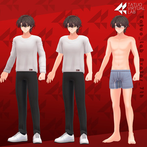 オリジナル3Dモデル「享矢（きょうや）」Ver1.0.1 缩略图 5