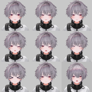 【男の子化】ミルティナ/Milltina Face Animation Pack/60 Expressions 缩略图 4