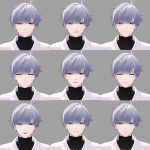 【狛乃/Komano】Face Animation Pack/50 Expressions 缩略图 2