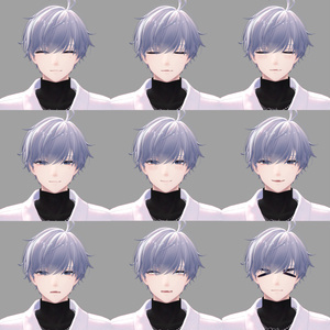 【狛乃/Komano】Face Animation Pack/50 Expressions 缩略图 3