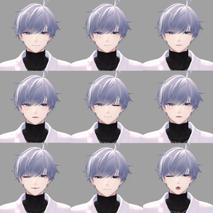 【狛乃/Komano】Face Animation Pack/50 Expressions 缩略图 4