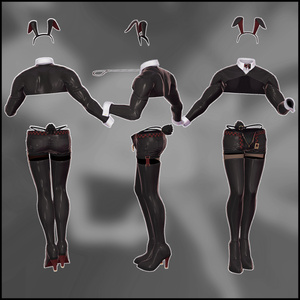 【エテル(DuCBody)対応】ReBunnySuit【逆バニー】 缩略图 2