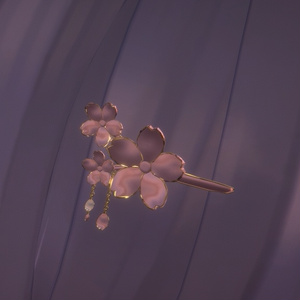 桜のヘアピン - cherry blossom hairpin -【無料】【Modular Avatar対応/UnlitWF Shader】 缩略图 7