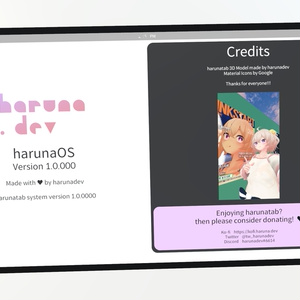 (OBSOLETE) [UdonSharp] harunatab v1.1.0001 缩略图 3