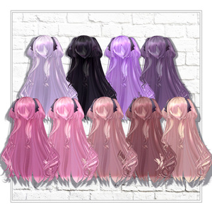 【VRC想定】3way×3 Shih Tzu Hair 缩略图 11