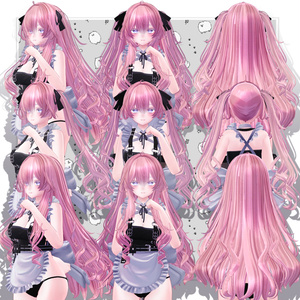 【VRC想定】3way+2 LOVE it Rabbit Hair 缩略图 8