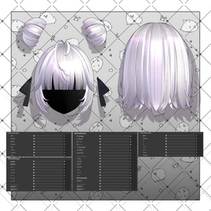 【VRC想定】おりぼんクマベアヘア 缩略图 11