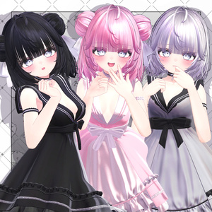 【VRC想定】おりぼんクマベアヘア 缩略图 4