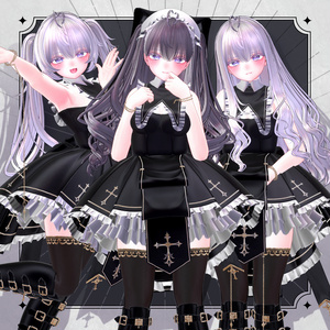 【VRC想定】Rosary ツーサイドツインテール Hair 缩略图 4