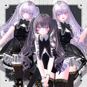 【VRC想定】Rosary ツーサイドツインテール Hair 缩略图 2