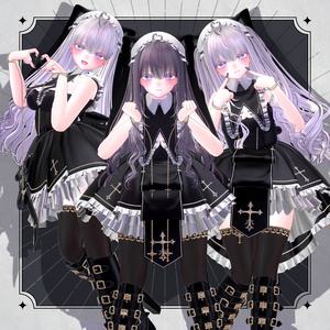 【VRC想定】Rosary ツーサイドツインテール Hair 缩略图 7