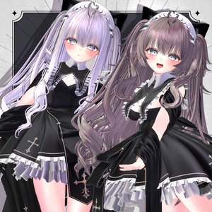 【VRC想定】Rosary ツーサイドツインテール Hair 缩略图 5