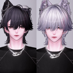 【VRC想定】Lilvaxell Short wolf Hair 缩略图 13