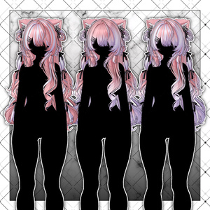 【VRC想定】Velvet Cat Long Hair 缩略图 13