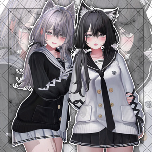 【VRC想定】Oversleep low Twin Tail 缩略图 4