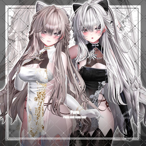 [For VRC] Pure Pony and Long Hair