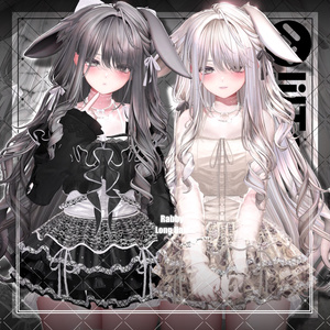 [For VRC] Rabby Long Hair