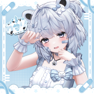 オリジナル3Dモデル「ひきくまりのクマリ」
