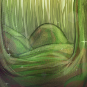 森林背景素材【背景イラスト素材】