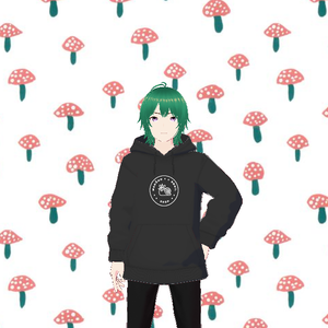 Black hoodie Mahoho Snail Logo male free
