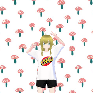 uwu white tshirt female