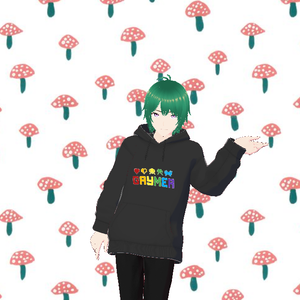 Gaymer Black Hoodie Male