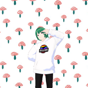 JP White Hoodie Male