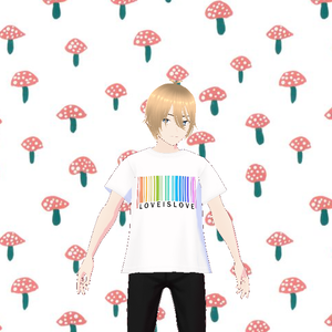 Love is love Tshirt Male Free